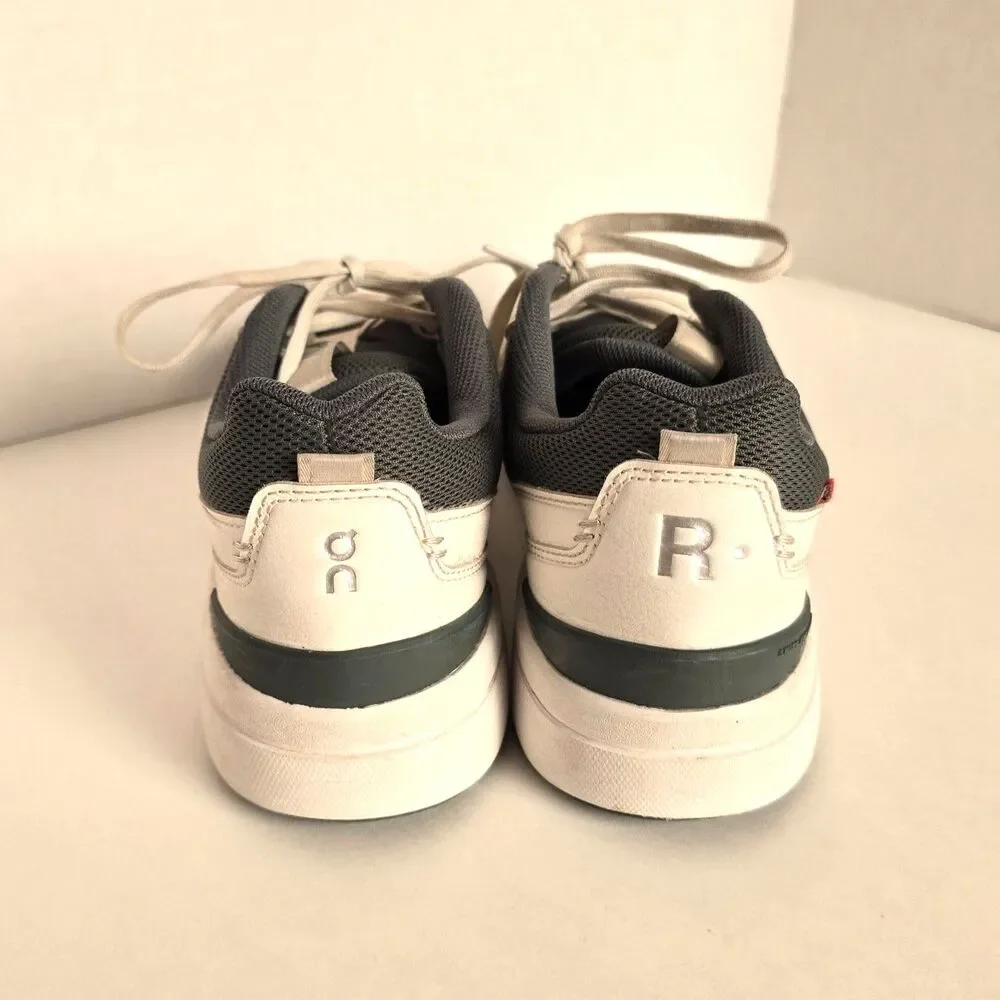 ON RUNNING The Roger Youth Sneaker Olive Green Tennis‑Style Shoes On Cloud